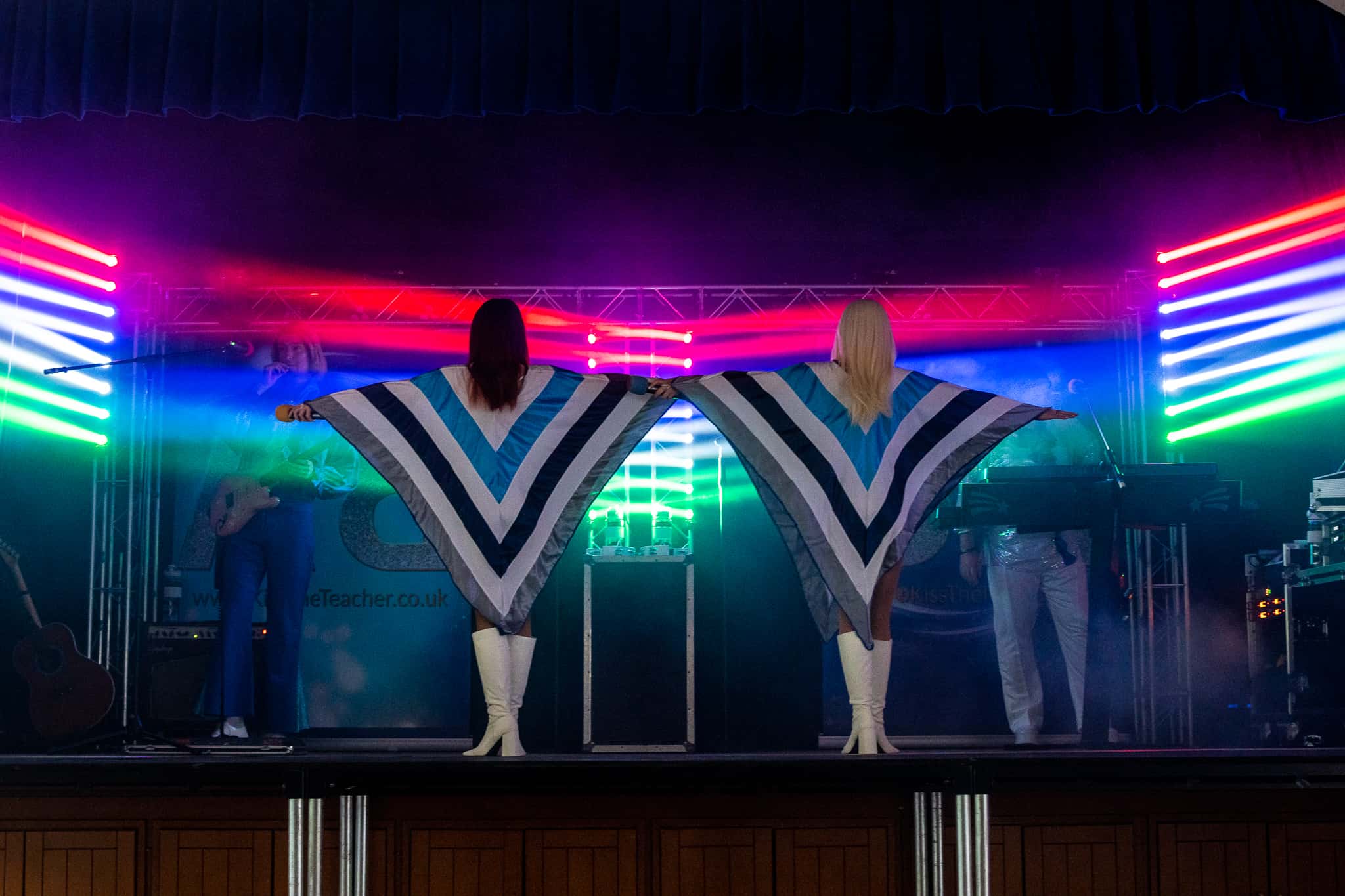 ABBA tribute band Kiss The Teacher