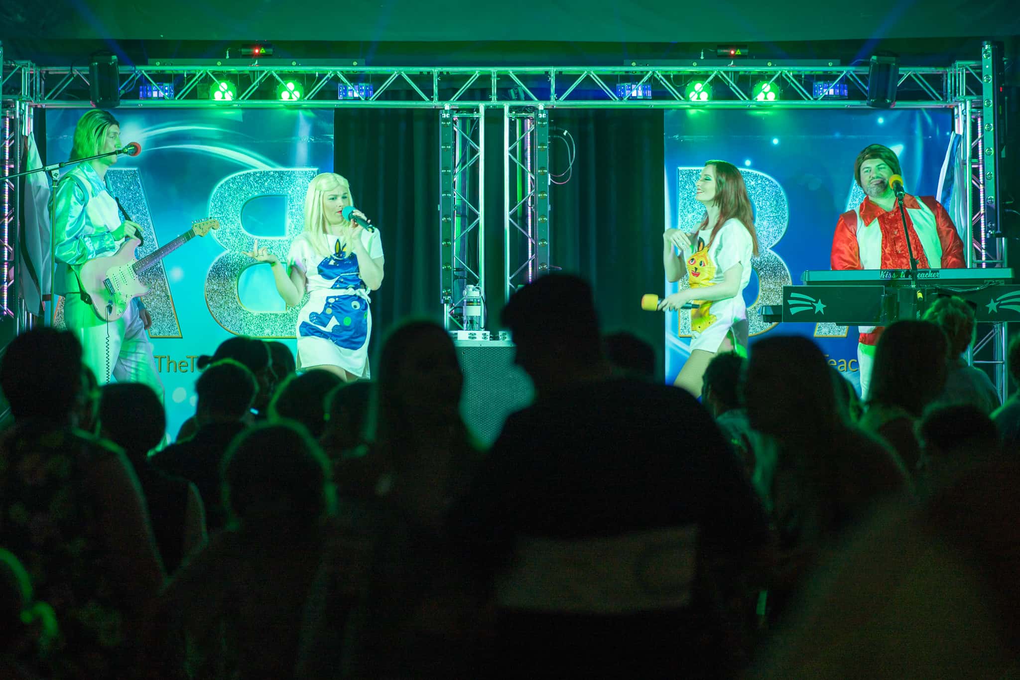 ABBA tribute band Kiss The Teacher