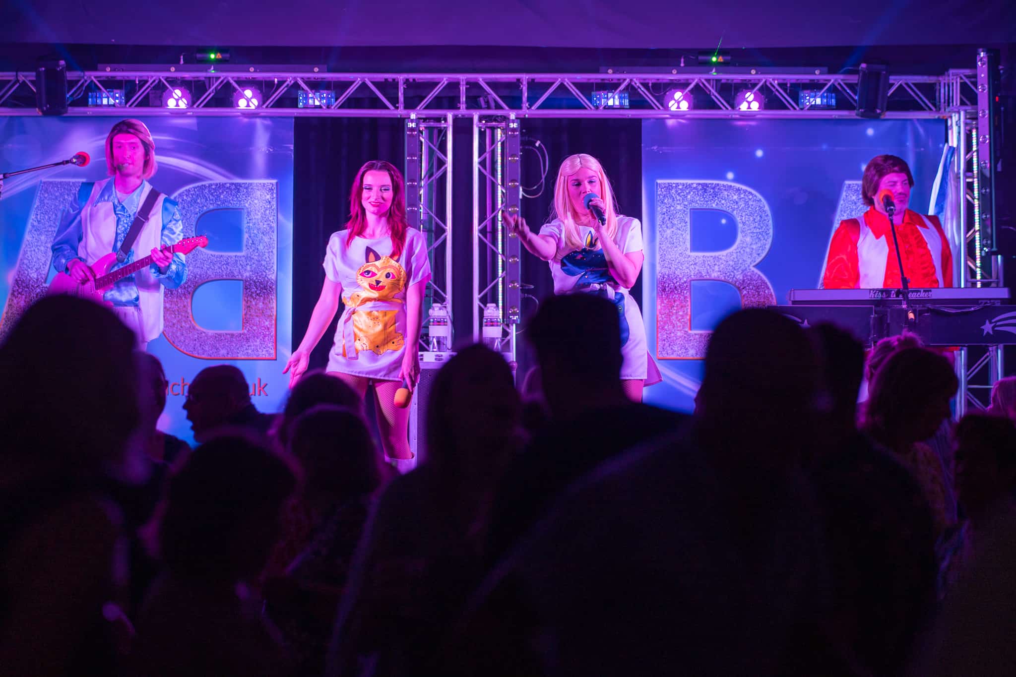 ABBA tribute band Kiss The Teacher