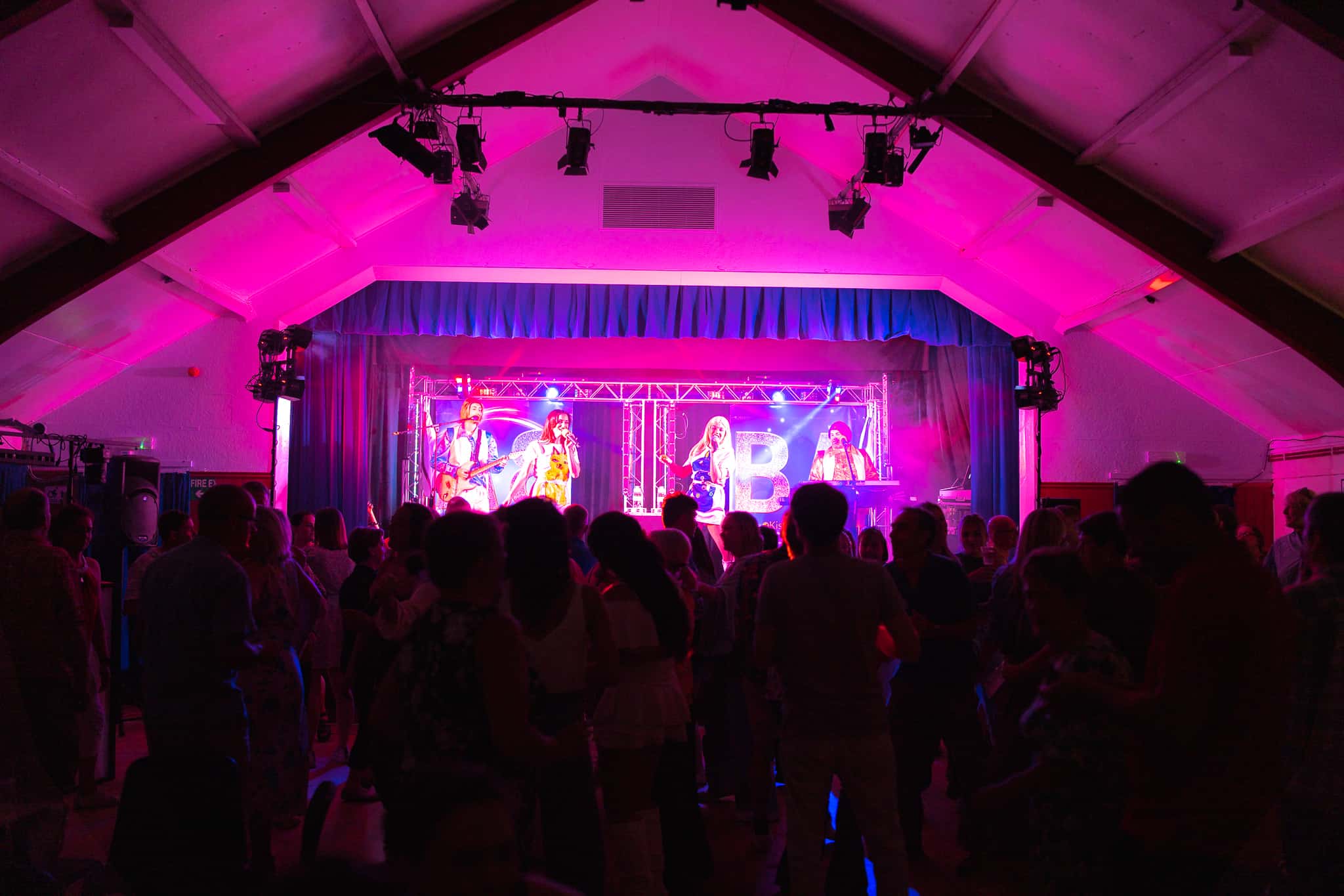 ABBA tribute band Kiss The Teacher