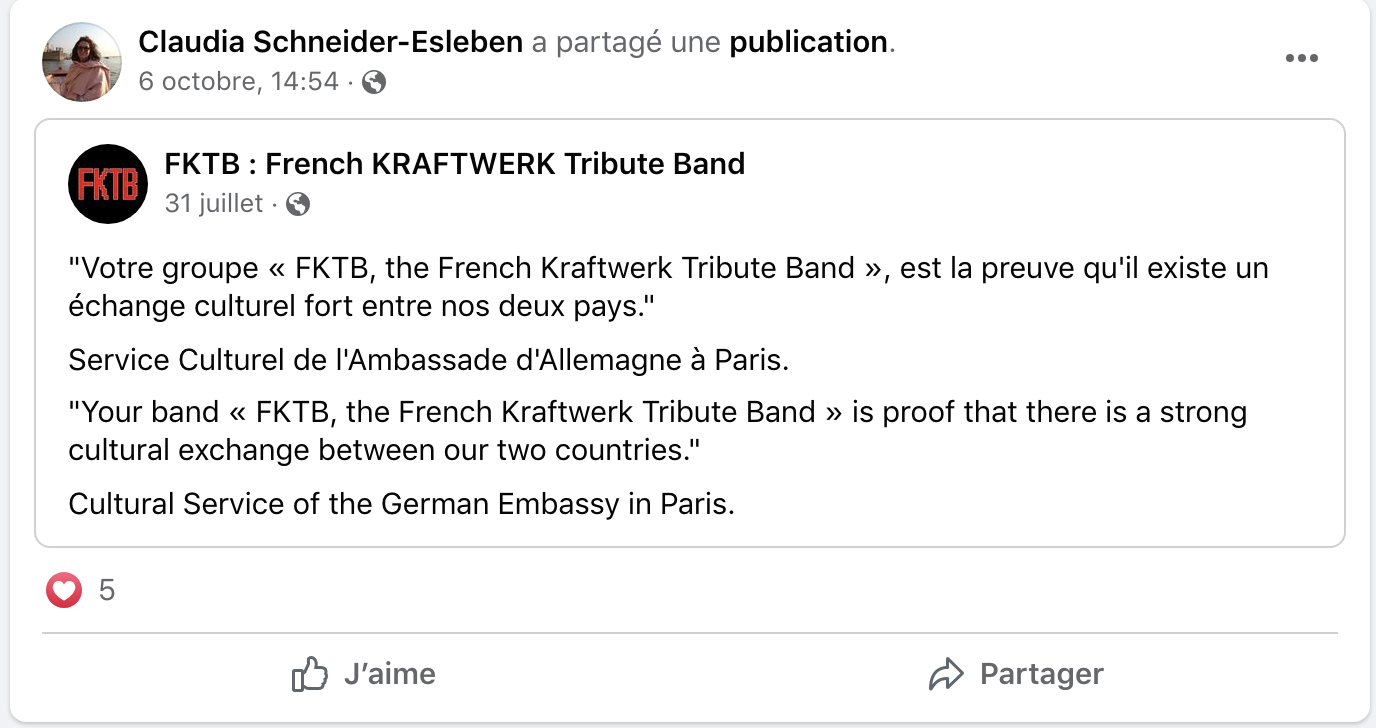 FKTB : KRAFTWERK EXPERIENCE (Kraftwerk Tribute) - Image 9